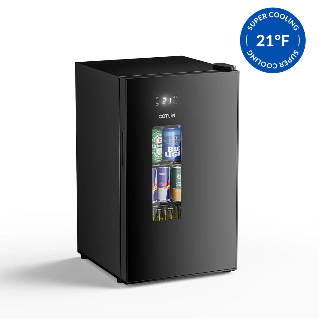 Cotlin 21°F Ultra-Cold Beverage Cooler with Turbo Chill — 95-Can