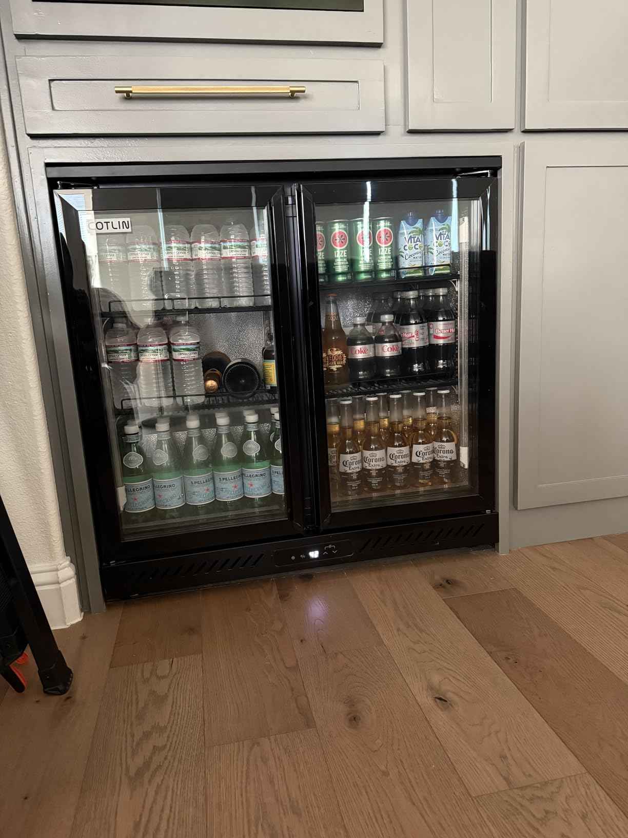 Cotlin 7.4 Cu.Ft Back Bar Beverage Cooler (2-Door) - Auto Defrost